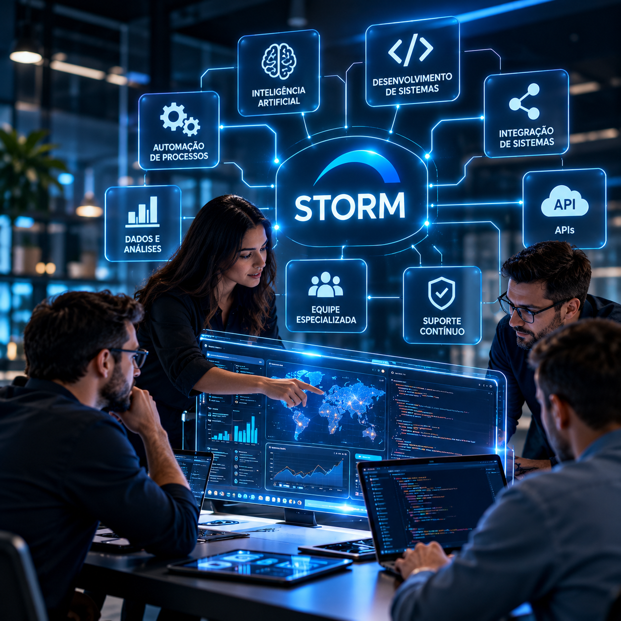 Colaboração Tecnológica com a Storm